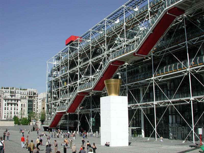 Centro Pompidou a Parigi di Renzo Piano