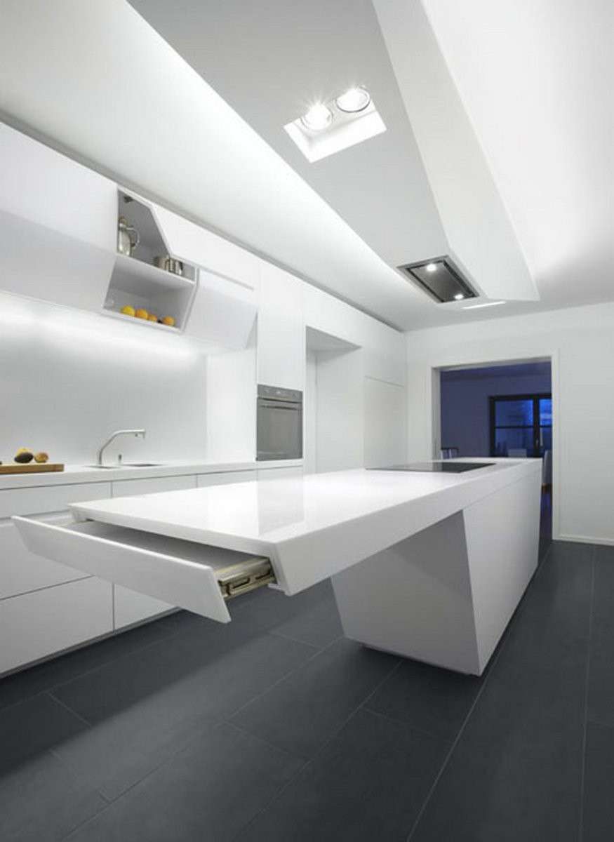 Cucina di lusso moderna minimal