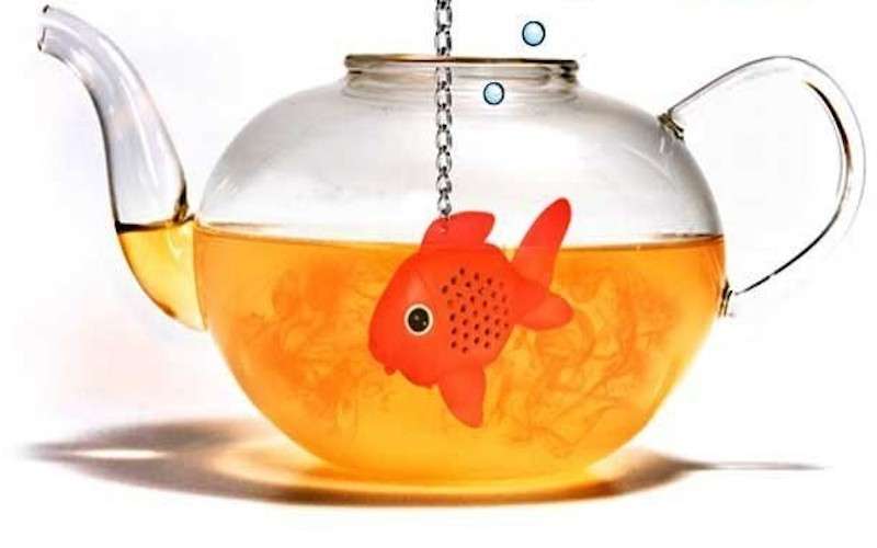 Fish tè gadget divertente da ufficio