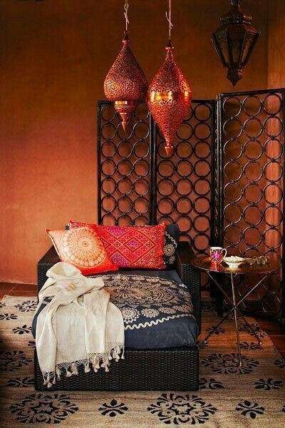 Lampade sospese in stile marocchino