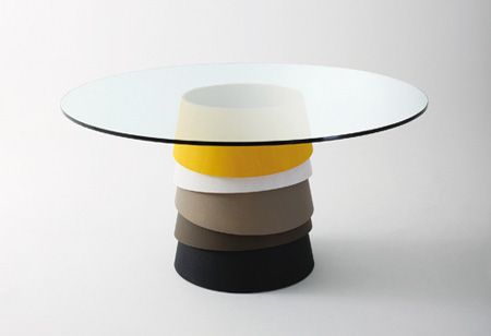 Tavolino Layer di Luca Nichetto per Gallotti & Radice