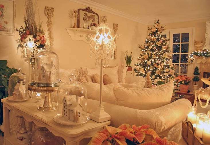 Accessori shabby chic per Natale