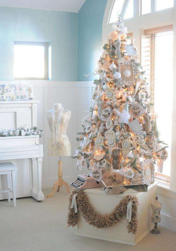 Albero bianco shabby