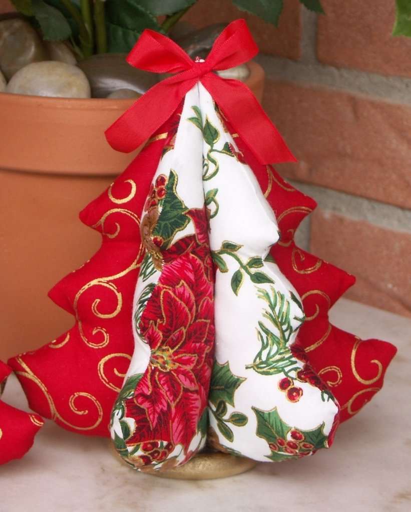 Albero di Natale in stoffa