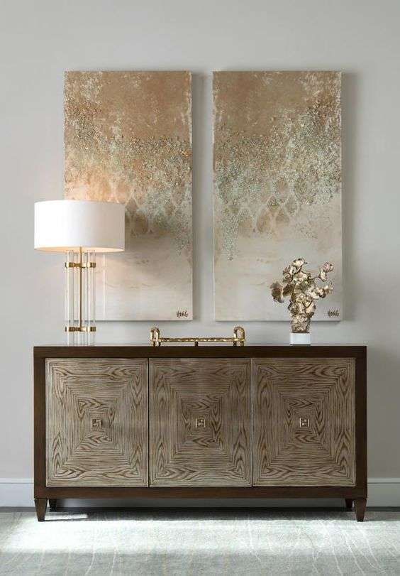 Arredamento color champagne
