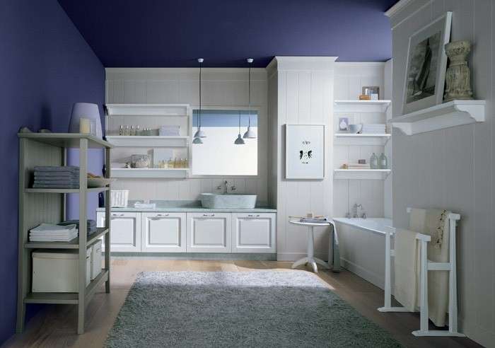 Arredo bagno con doghe