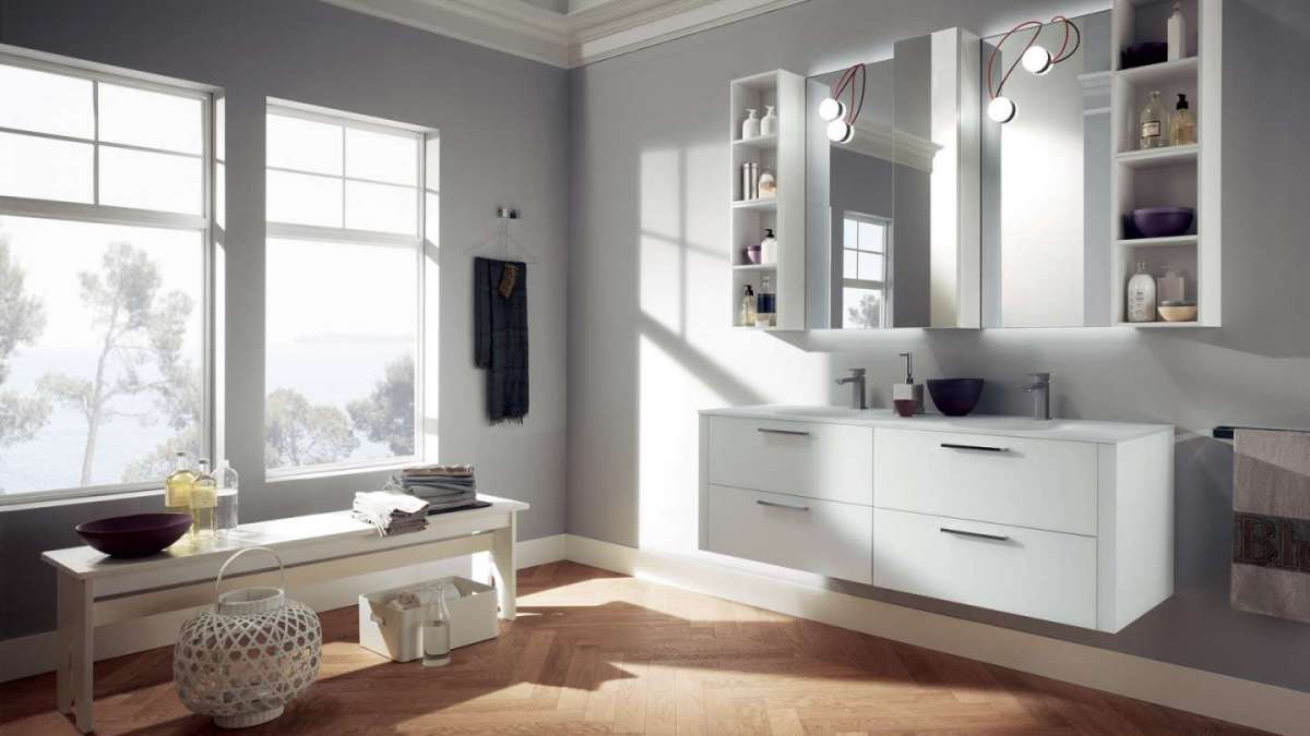 Bagno bianco Font Scavolini