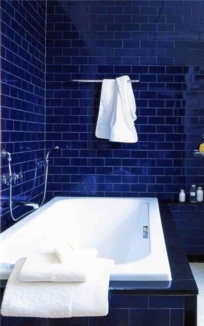 Bagno blu