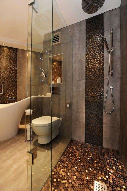 Bagno in mosaico