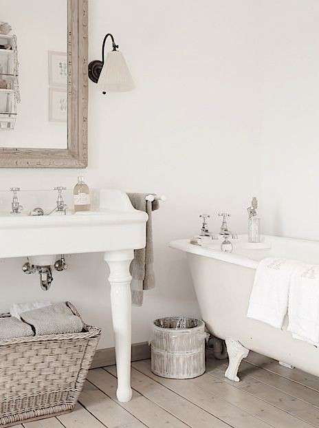 Bagno in stile shabby chic