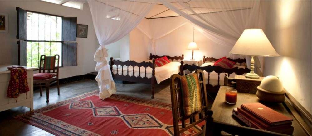Camera da letto in stile arabo