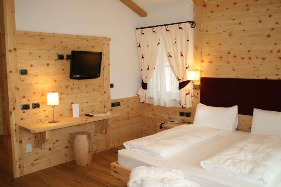 Camera in legno di abete