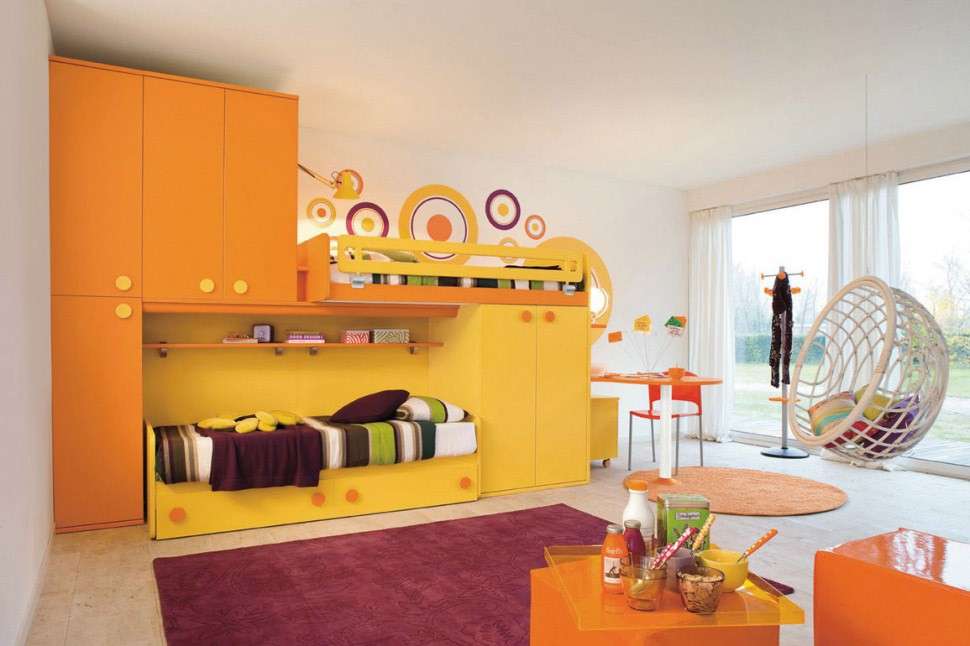 Cameretta arancio Colombini