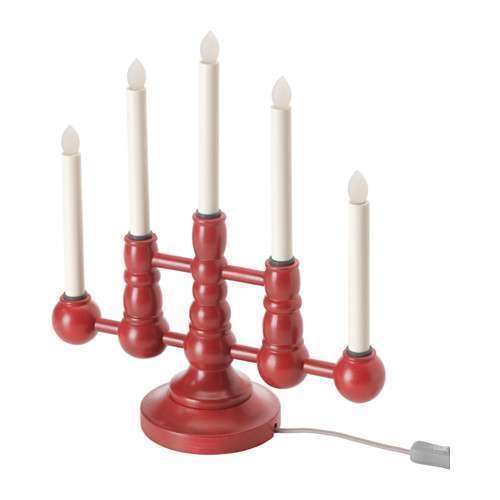 Candelabro rosso 