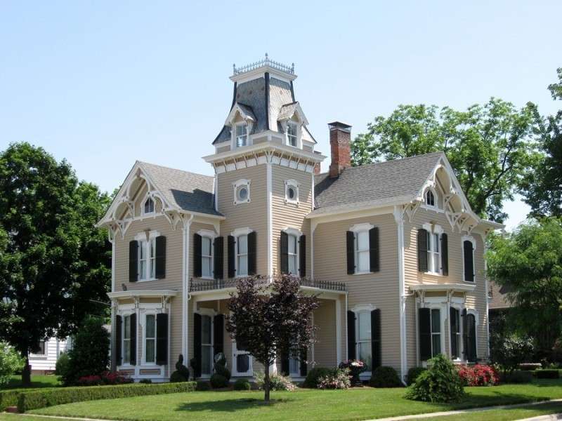 Casa americana in stile vittoriano
