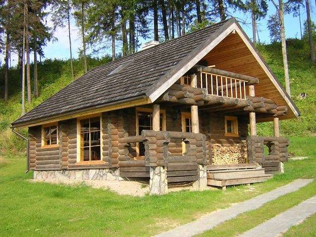 Casa in legno massiccio