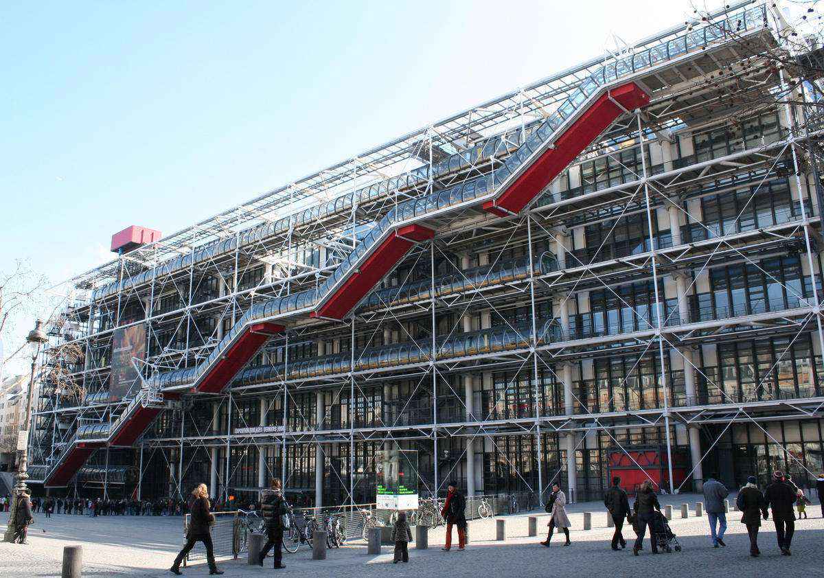 Centre Georges Pompidou a Parigi