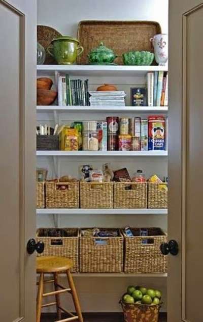 Dispensa: come organizzare gli spazi  Idee per la cucina, Organizer per  cucina, Decorazione cucina