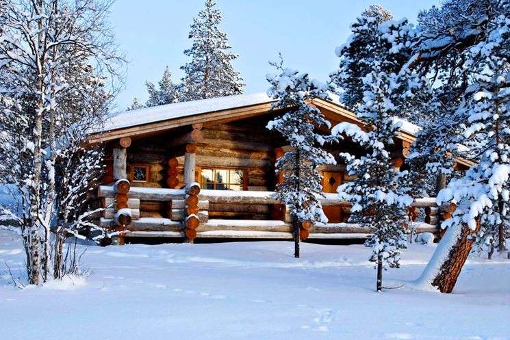 Chalet di legno