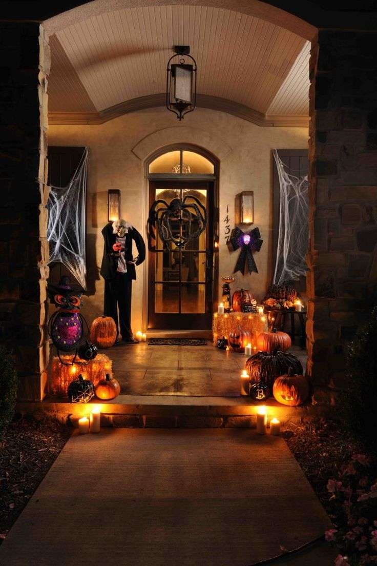 Come decorare l'ingresso di casa ad Halloween