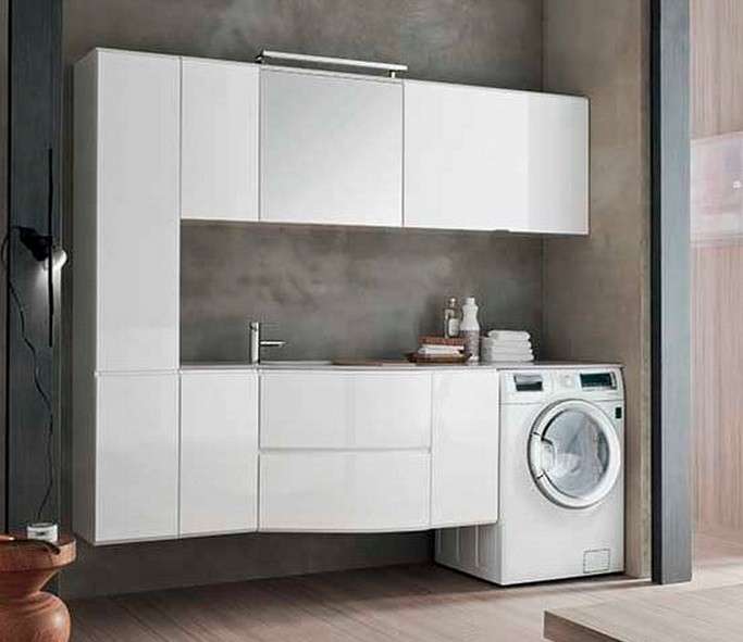 Mobile lavatrice. - Casoli e Bianchi Design