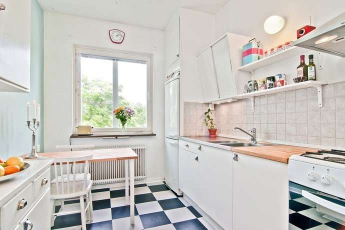 Cucina bianca vintage Anni '50