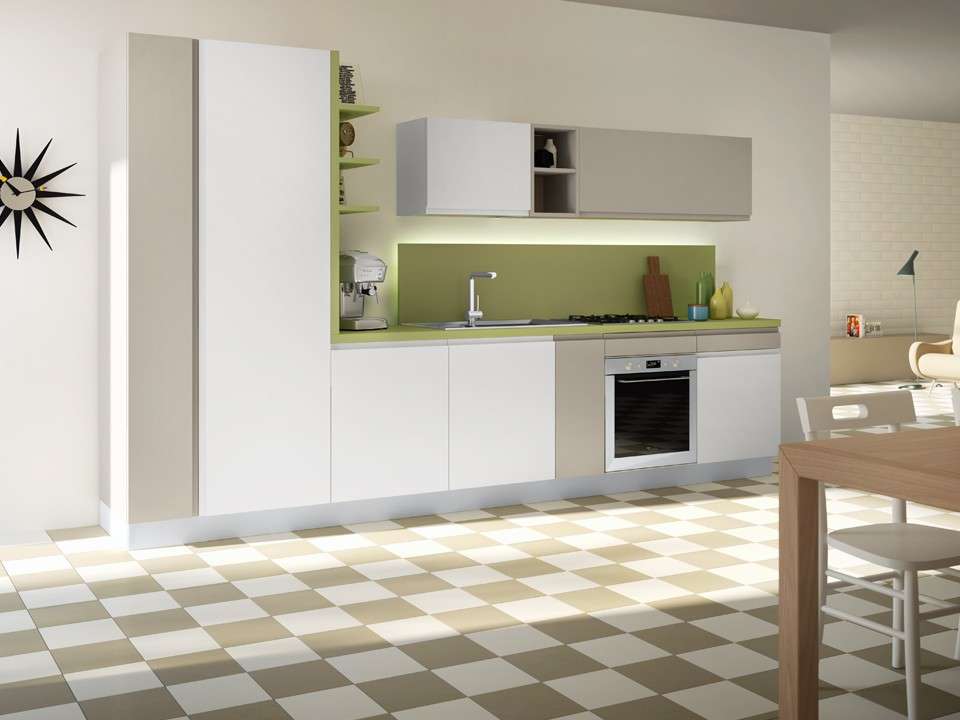 Cucina dallo stile essenziale
