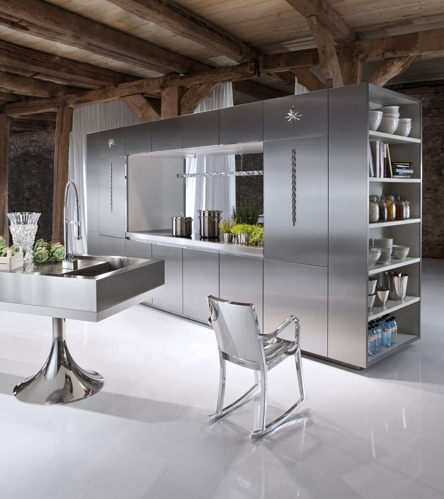 Cucina di lusso moderna chic