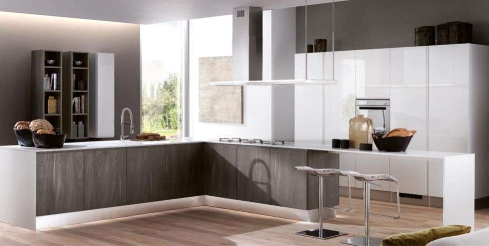 Cucina moderna open space