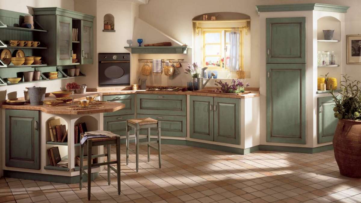 Cucina rustica Belvedere 