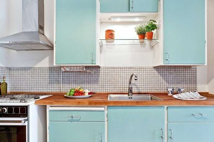 Cucina turchese Anni '50