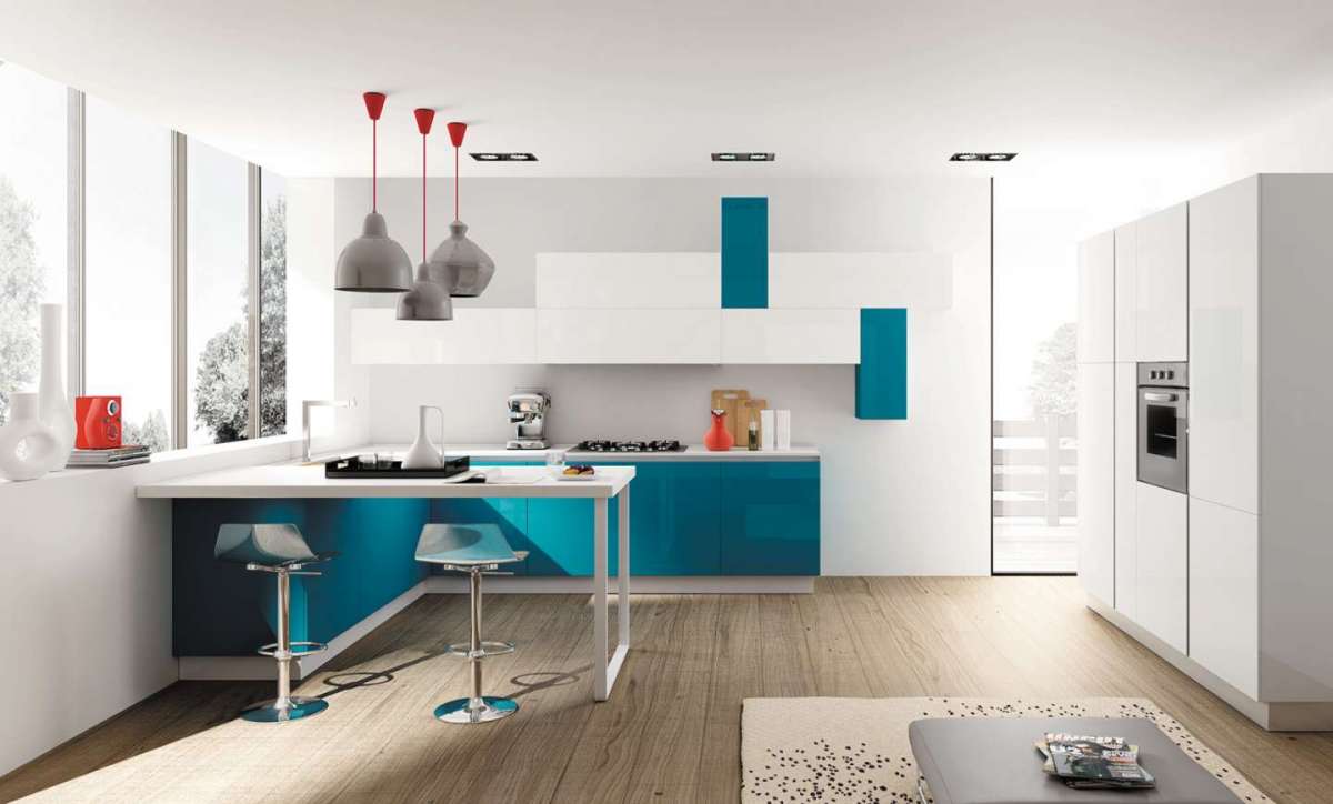 Cucine bicolore Mobilturi