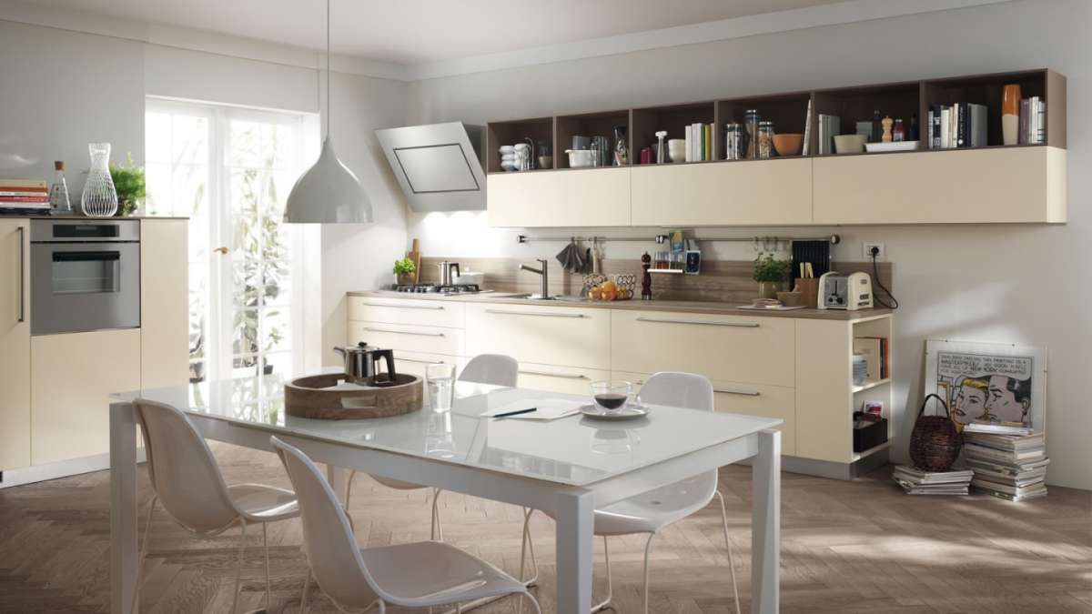 Cucine Scavolini con vani a giorno