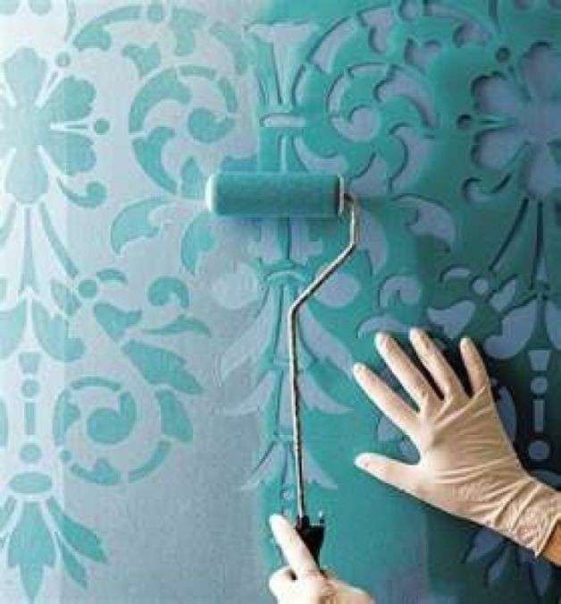 Decorare le pareti con gli stencil