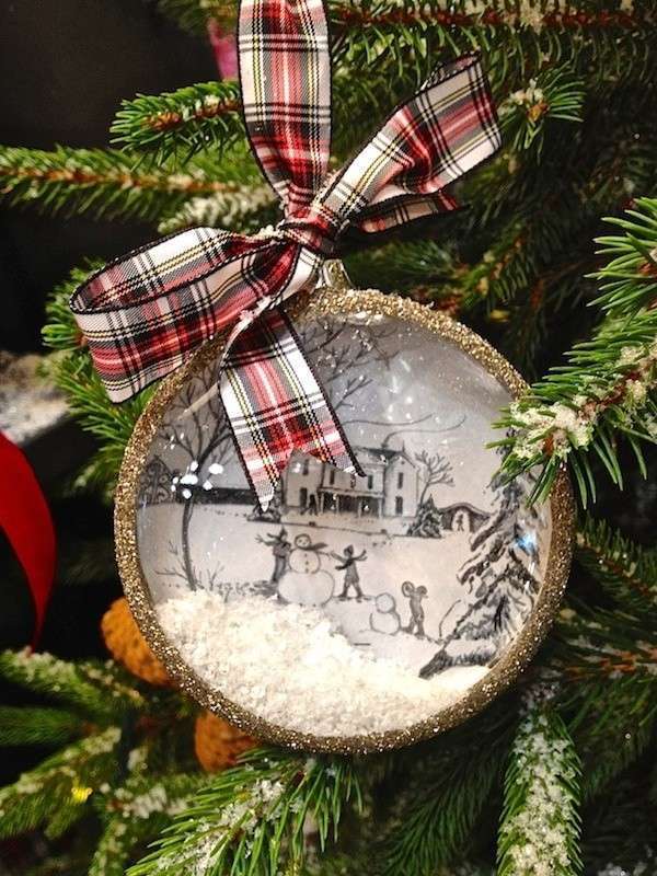Decorazione scozzese per l'albero