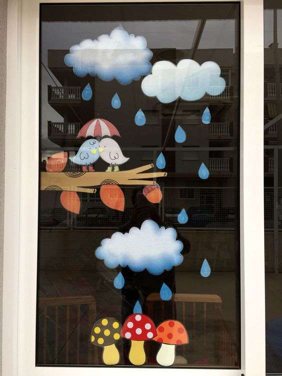 Huanmin Kit Artigianale Autunnale Per Bambini 12 Pezzi - Decorazioni Fai Da Te Con Foglie, Forbici E Adesivi
