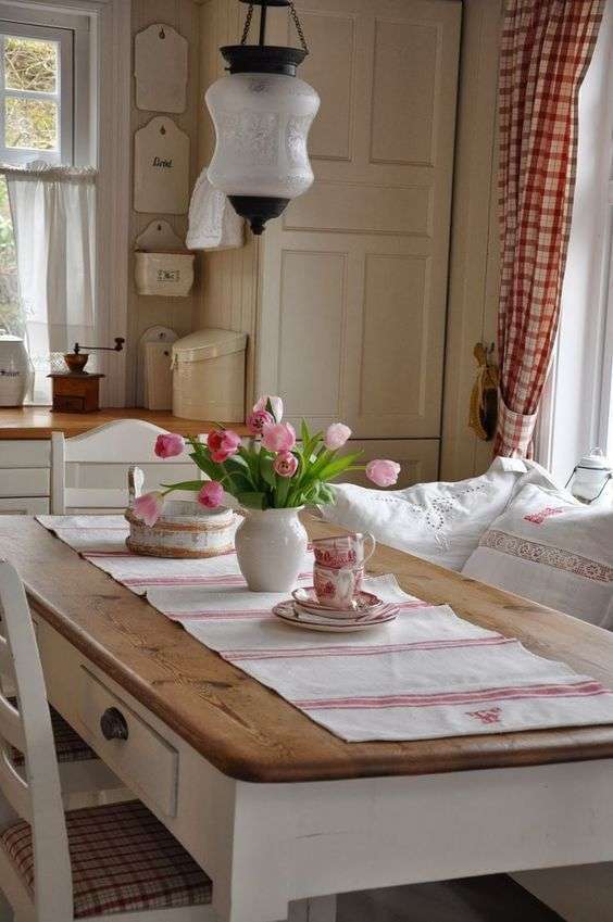 Decorazioni in stile cottage per la cucina