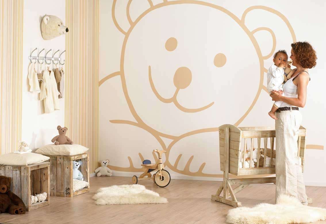 Decorazioni per le pareti della cameretta dei bambini