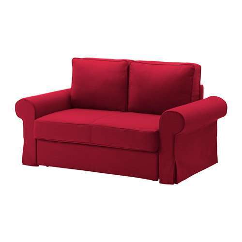 Divano letto Backabro rosso