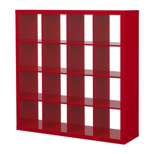 Expedit scaffale grande lucido rosso