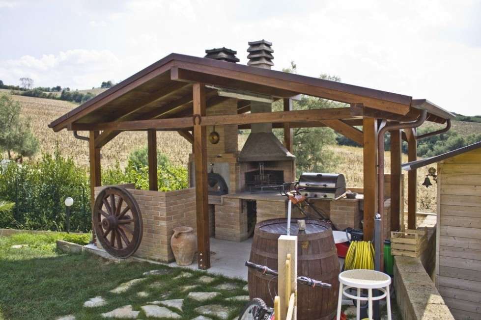 Gazebo in legno fai da te 