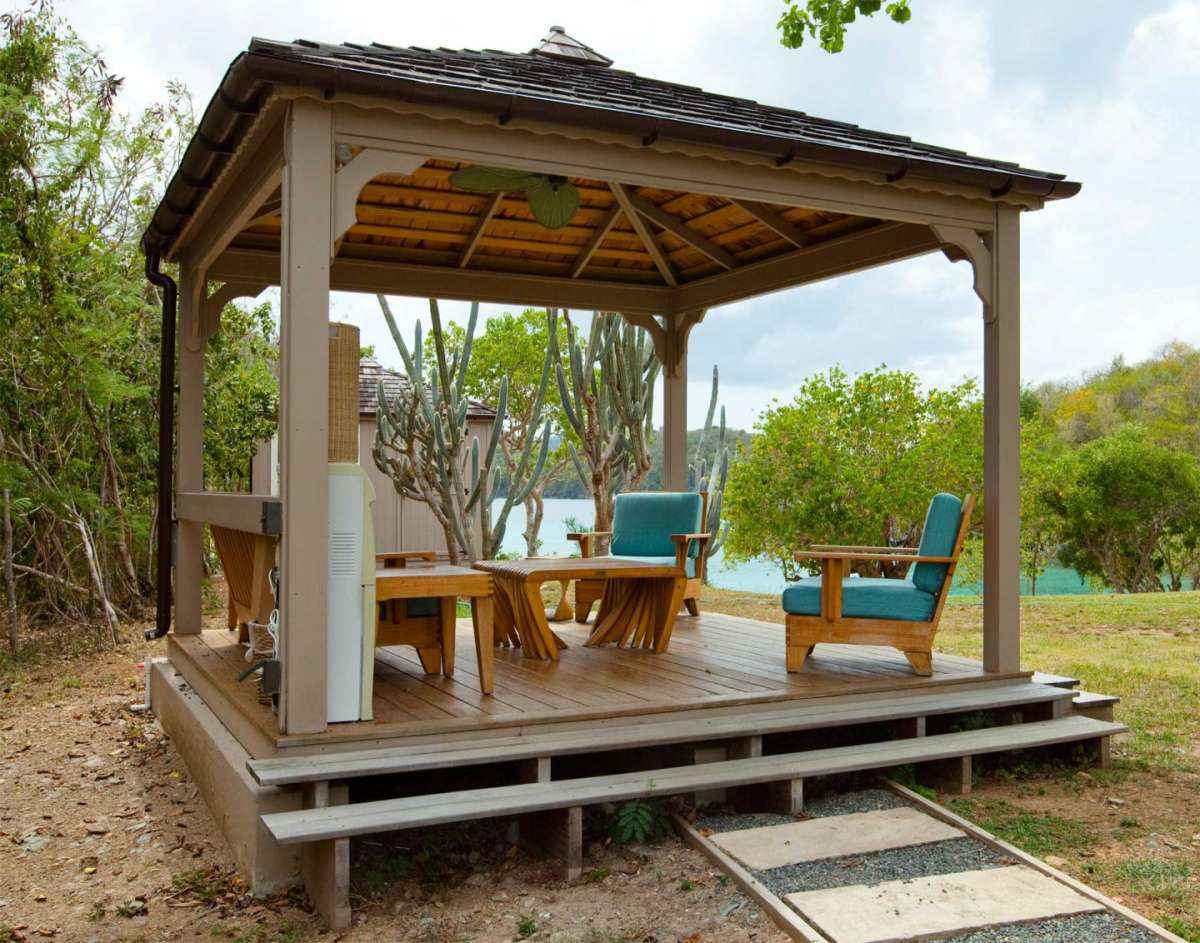 Gazebo quadrato