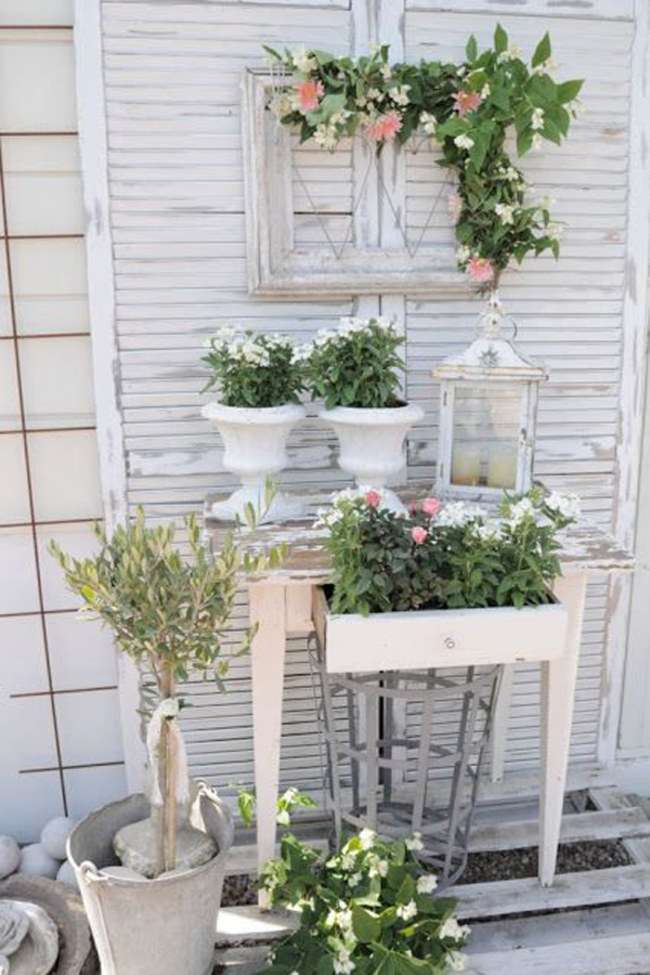 Gli accessori shabby chic