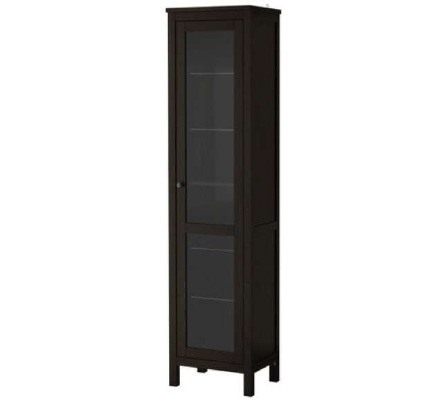 Hemnes marrone-nero