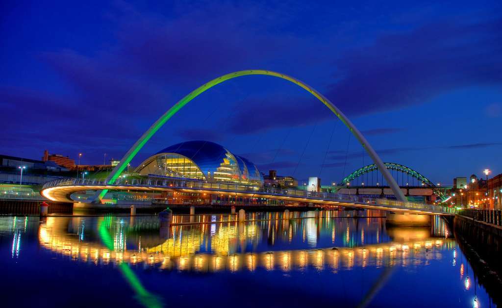 Il Gateshead Millennium Bridge