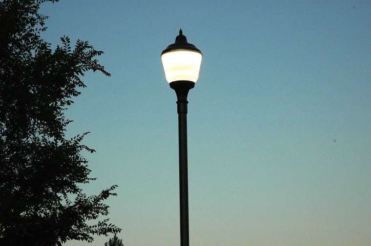 Lampada da giardino classica