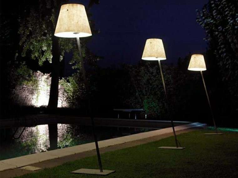 Lampade da giardino da terra