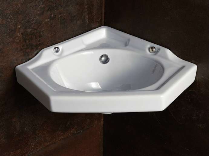 Lavabo ad angolo in stile neoclassico