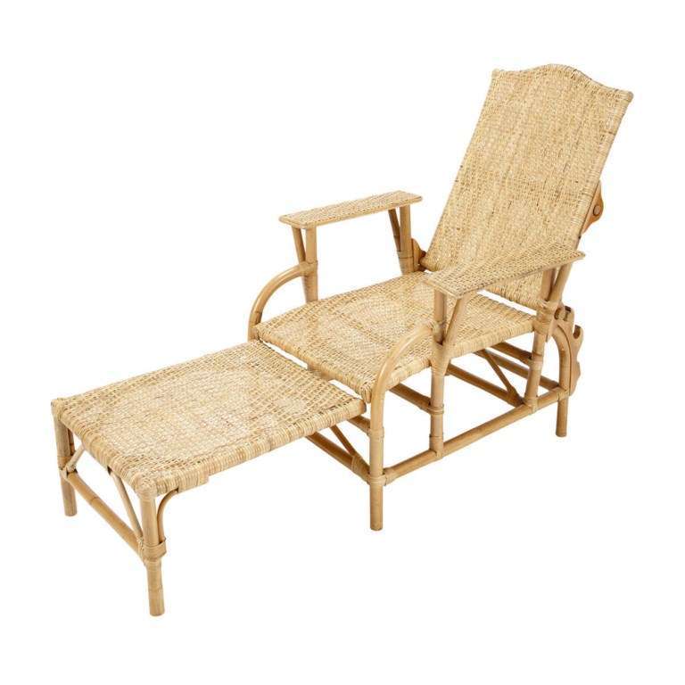 Lettino in rattan Maisons du Monde