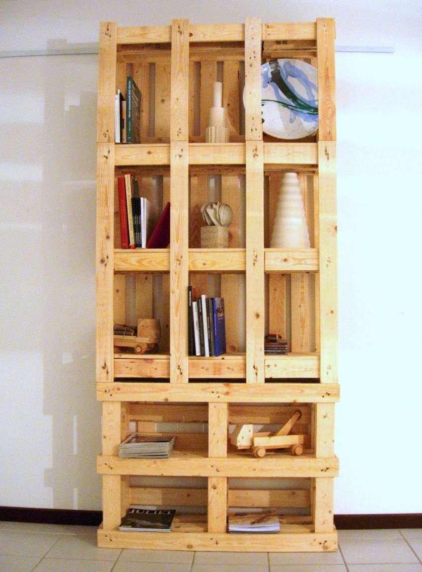 Libreria di pallet